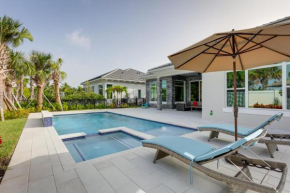 Private Pool and Spa Luxe Palm Beach Gardens Home